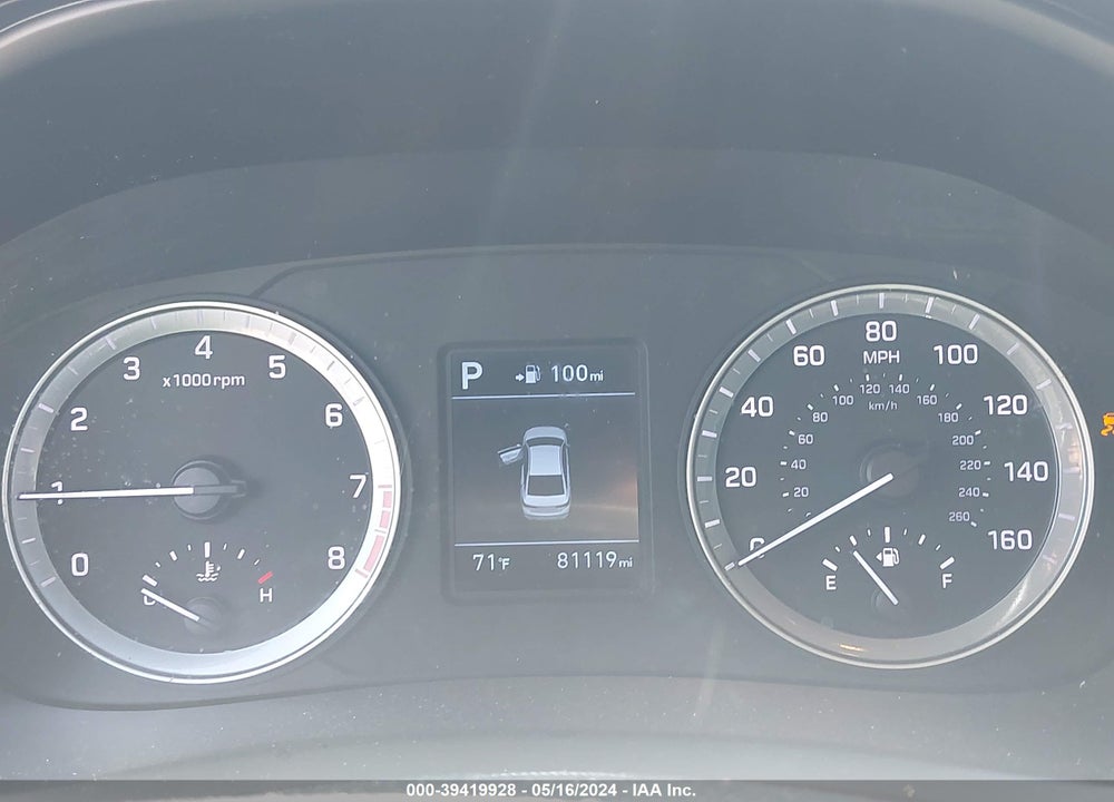 2019 HYUNDAI SONATA VIN: 5NPE24AF2KH768014