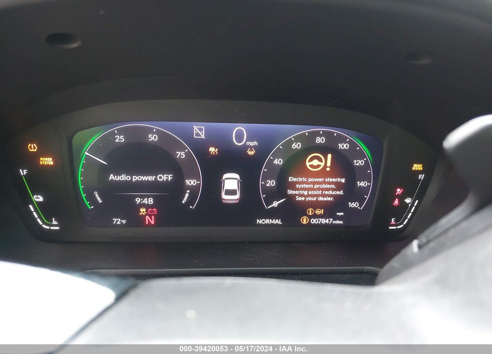 2024 HONDA ACCORD HYBRID SPORT-L VIN: 1HGCY2F73RA038854
