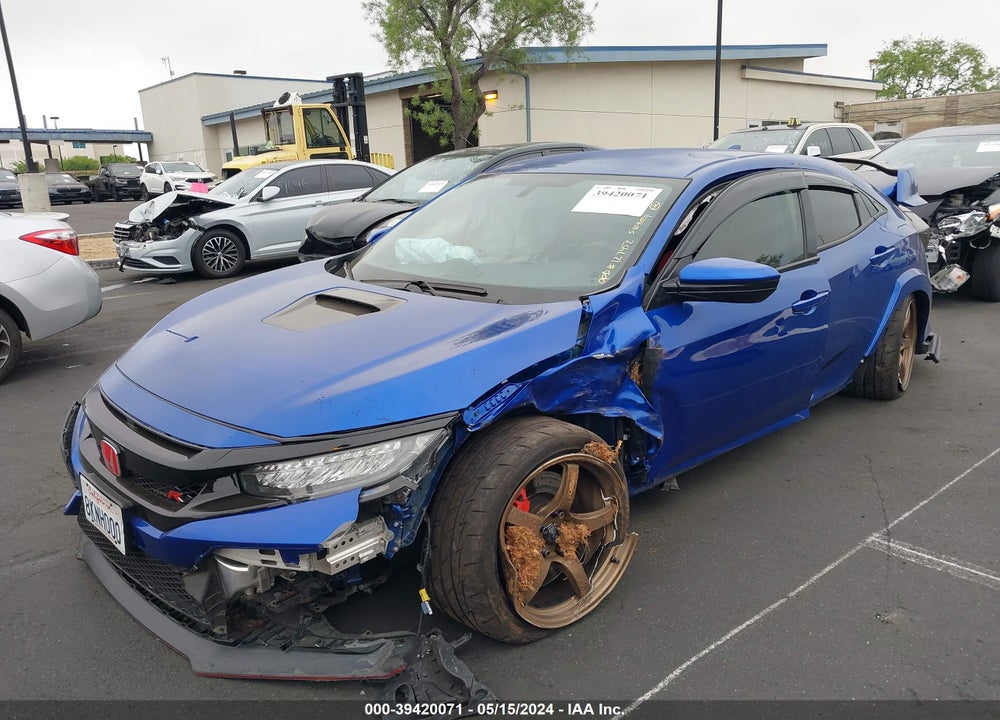 2019 HONDA CIVIC TYPE-R TOURING VIN: SHHFK8G73KU203361
