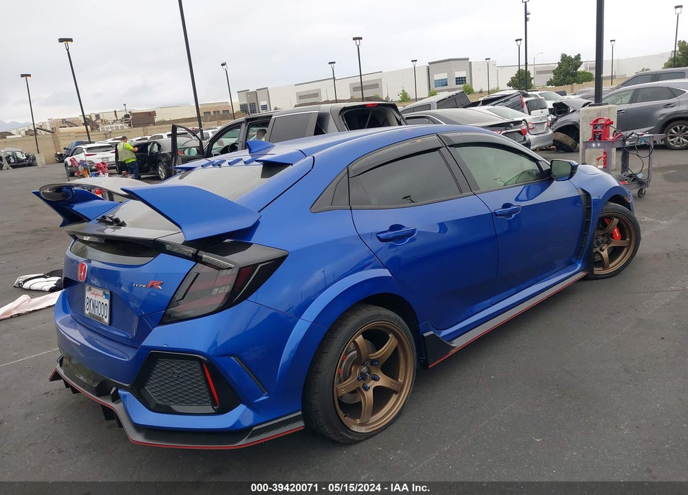 2019 HONDA CIVIC TYPE-R TOURING VIN: SHHFK8G73KU203361