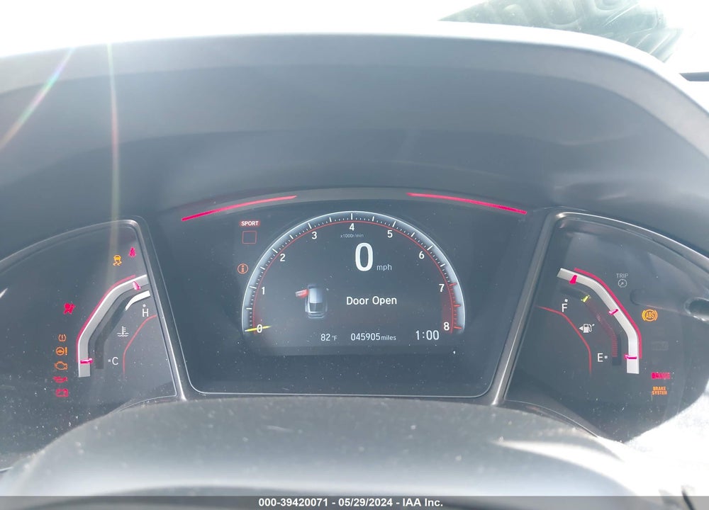 2019 HONDA CIVIC TYPE-R TOURING VIN: SHHFK8G73KU203361