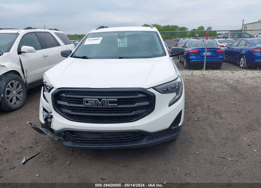 2020 GMC TERRAIN AWD SLE VIN: 3GKALTEV3LL331734