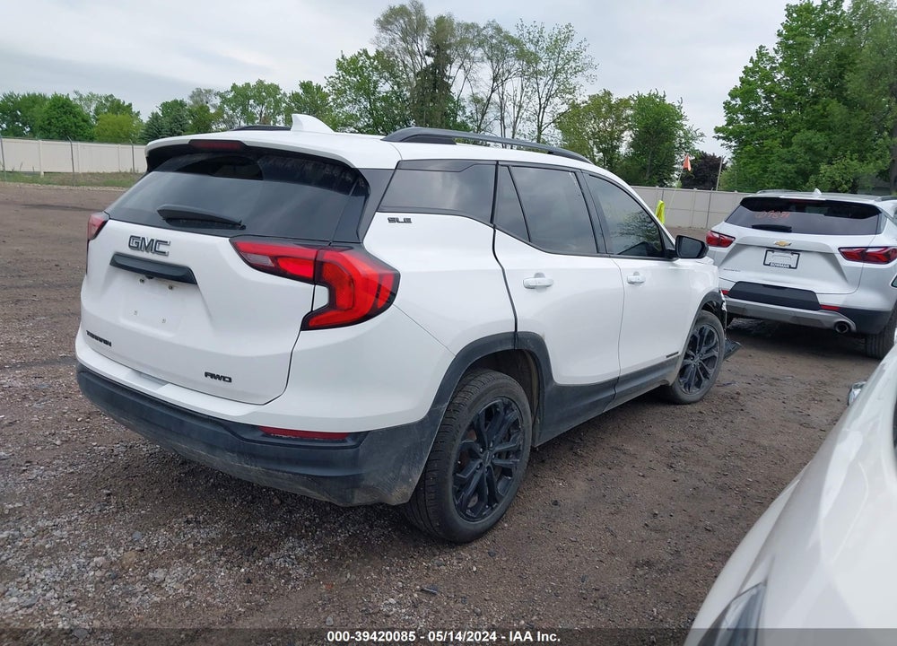 2020 GMC TERRAIN AWD SLE VIN: 3GKALTEV3LL331734