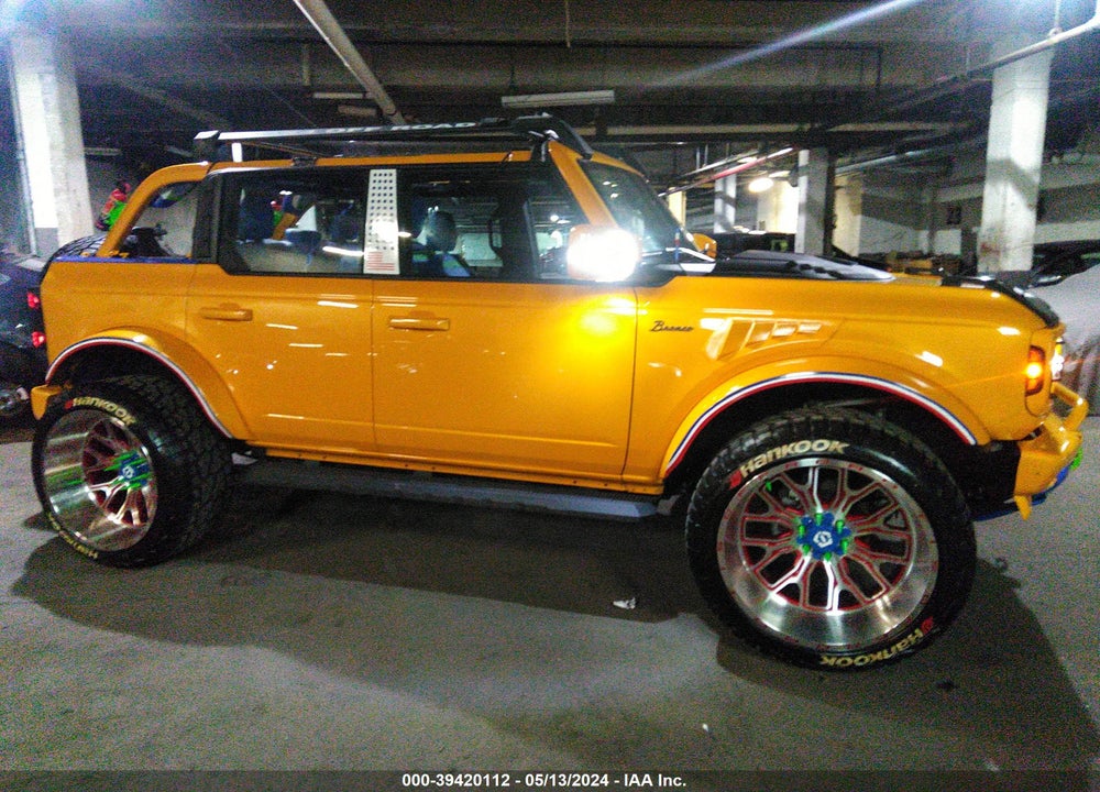 2022 FORD BRONCO VIN: 1FMDE5DH4NLA79044