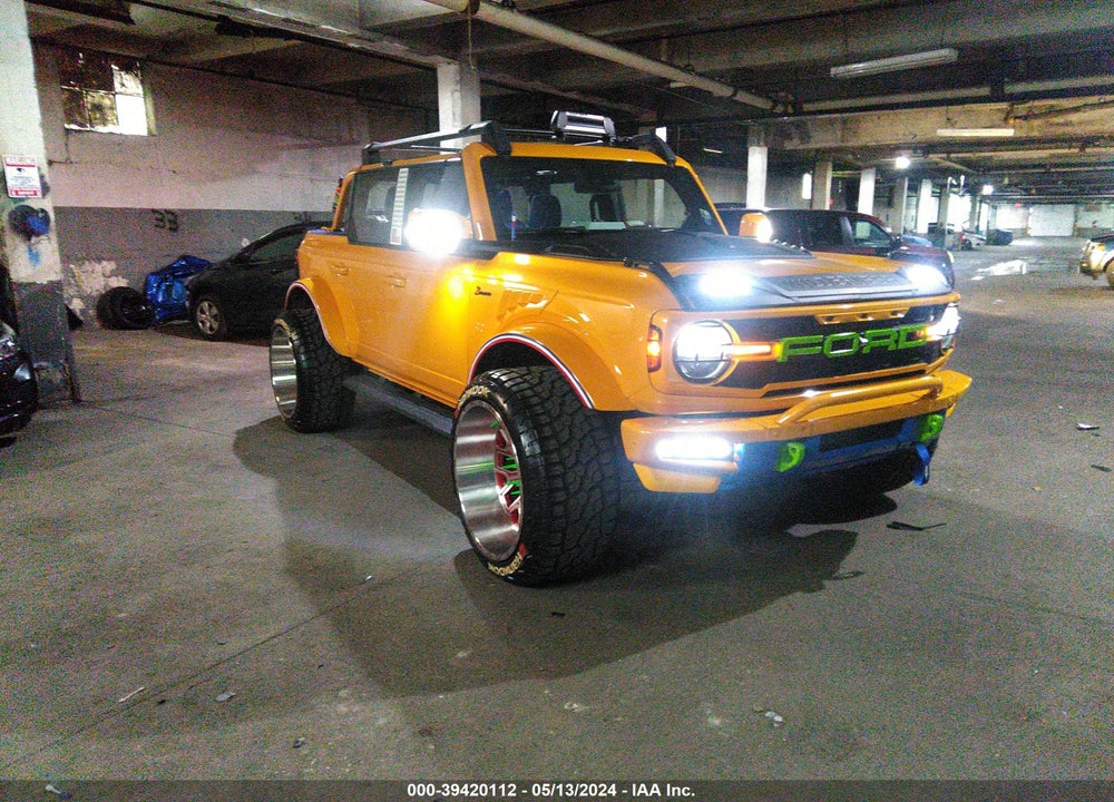 2022 FORD BRONCO VIN: 1FMDE5DH4NLA79044