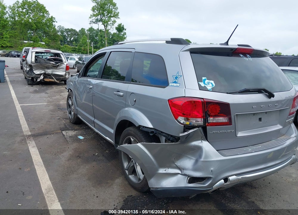 2018 DODGE JOURNEY CROSSROAD VIN: 3C4PDCGG8JT156962