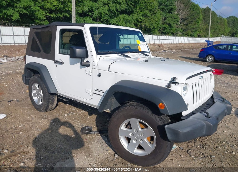 2016 JEEP WRANGLER SPORT VIN: 1C4AJWAG2GL117135