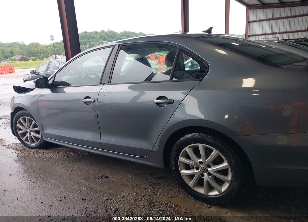 2012 VOLKSWAGEN JETTA 2.5L SE VIN: 3VWDX7AJ0CM114267