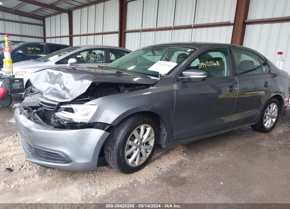 2012 VOLKSWAGEN JETTA 2.5L SE VIN: 3VWDX7AJ0CM114267