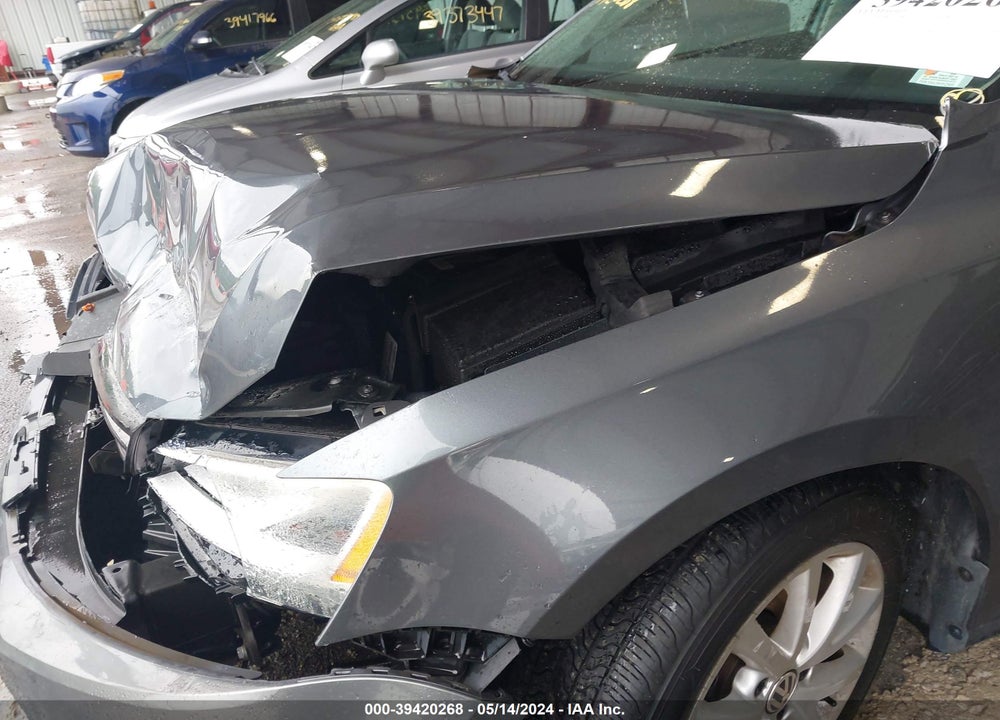 2012 VOLKSWAGEN JETTA 2.5L SE VIN: 3VWDX7AJ0CM114267