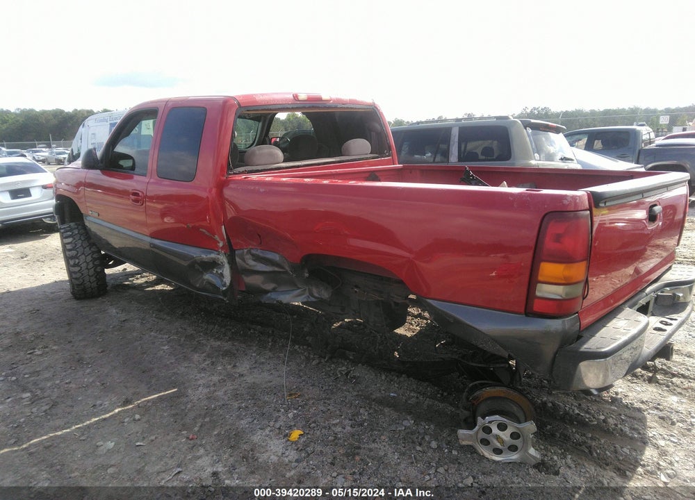1999 CHEVROLET SILVERADO 1500 LS/LT VIN: 2GCEK19T7X1142542