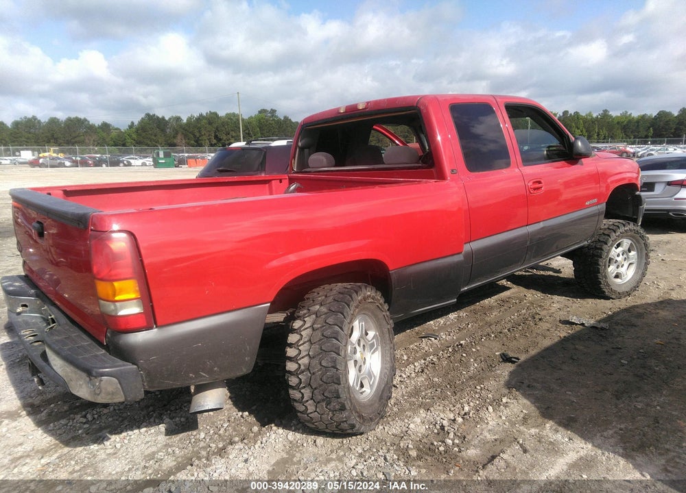1999 CHEVROLET SILVERADO 1500 LS/LT VIN: 2GCEK19T7X1142542
