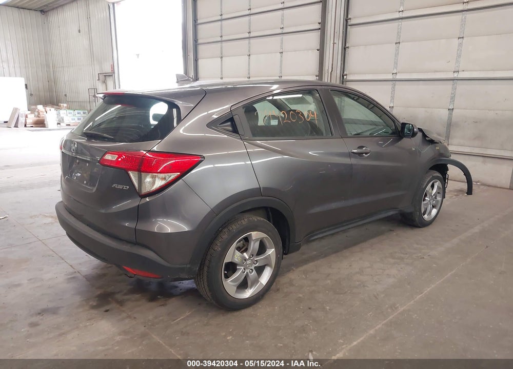 2020 HONDA HR-V AWD LX VIN: 3CZRU6H37LM716581