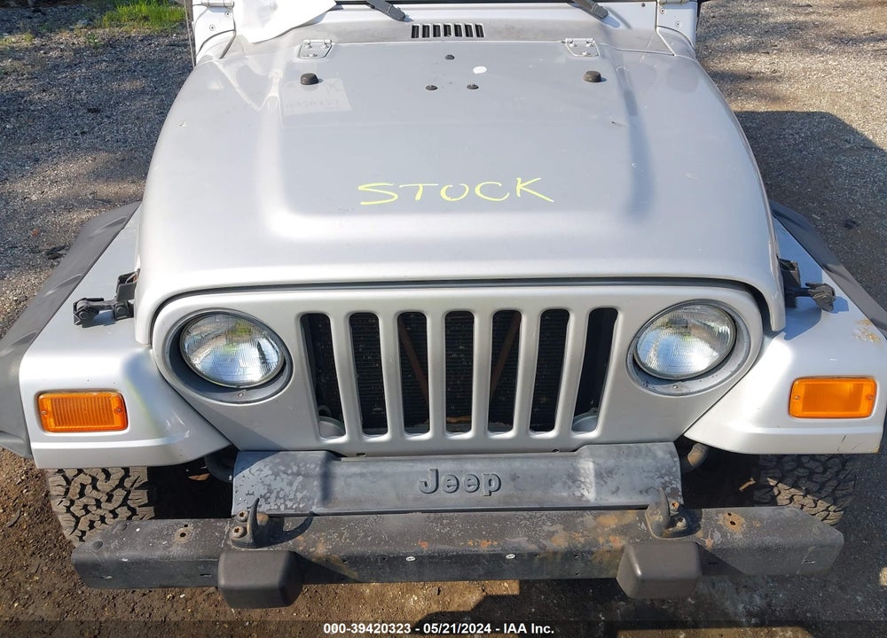 2006 JEEP WRANGLER X VIN: 1J4FA39S96P737639