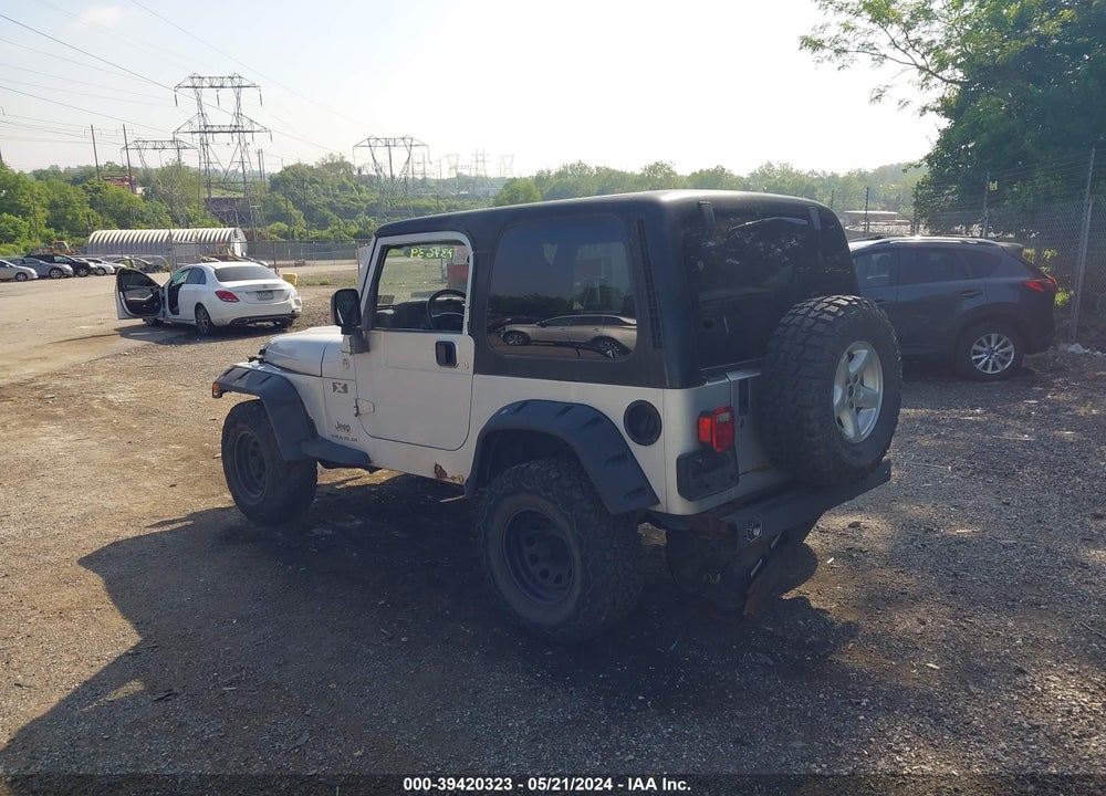 2006 JEEP WRANGLER X VIN: 1J4FA39S96P737639