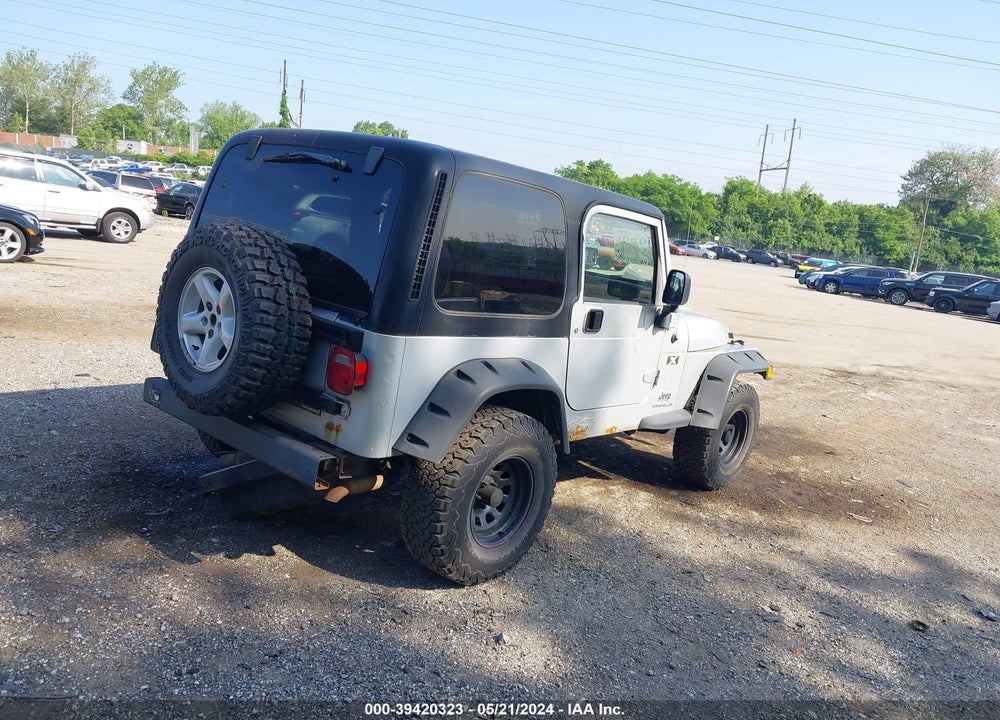 2006 JEEP WRANGLER X VIN: 1J4FA39S96P737639
