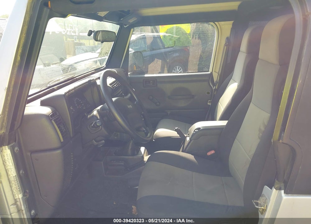 2006 JEEP WRANGLER X VIN: 1J4FA39S96P737639