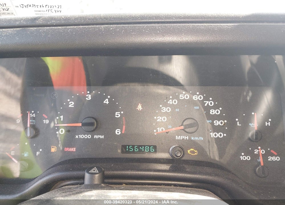 2006 JEEP WRANGLER X VIN: 1J4FA39S96P737639