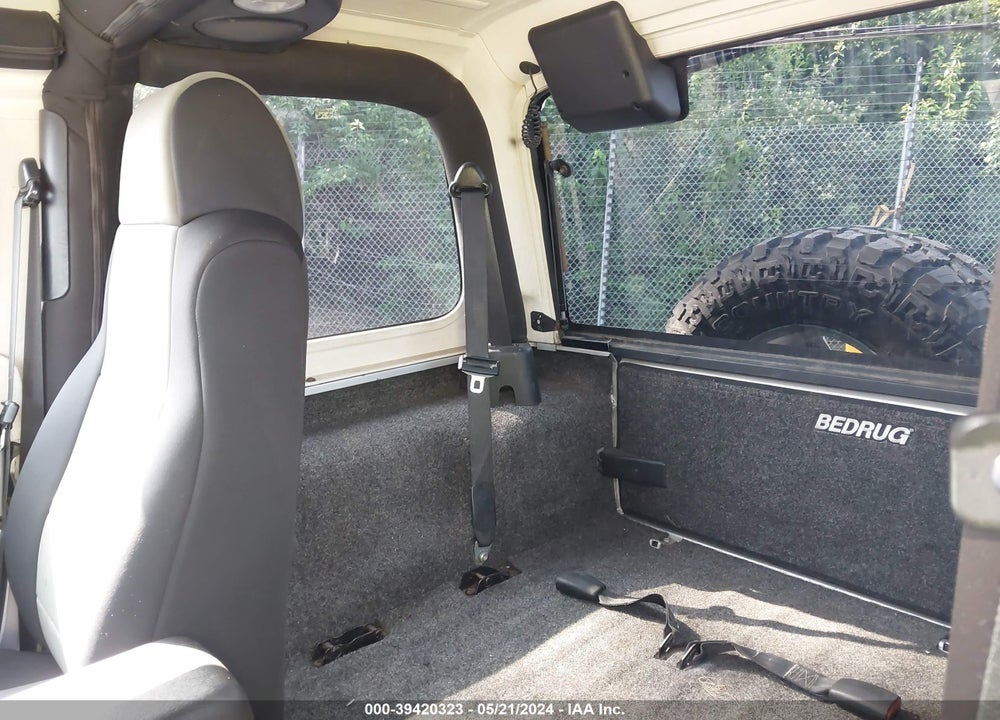 2006 JEEP WRANGLER X VIN: 1J4FA39S96P737639