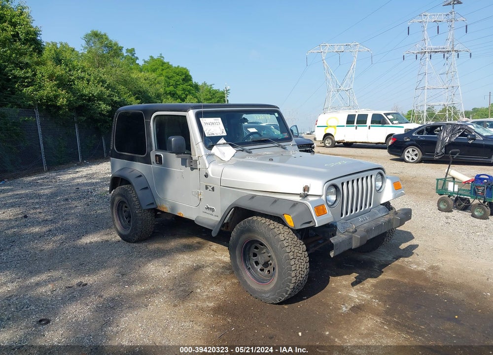 2006 JEEP WRANGLER X VIN: 1J4FA39S96P737639