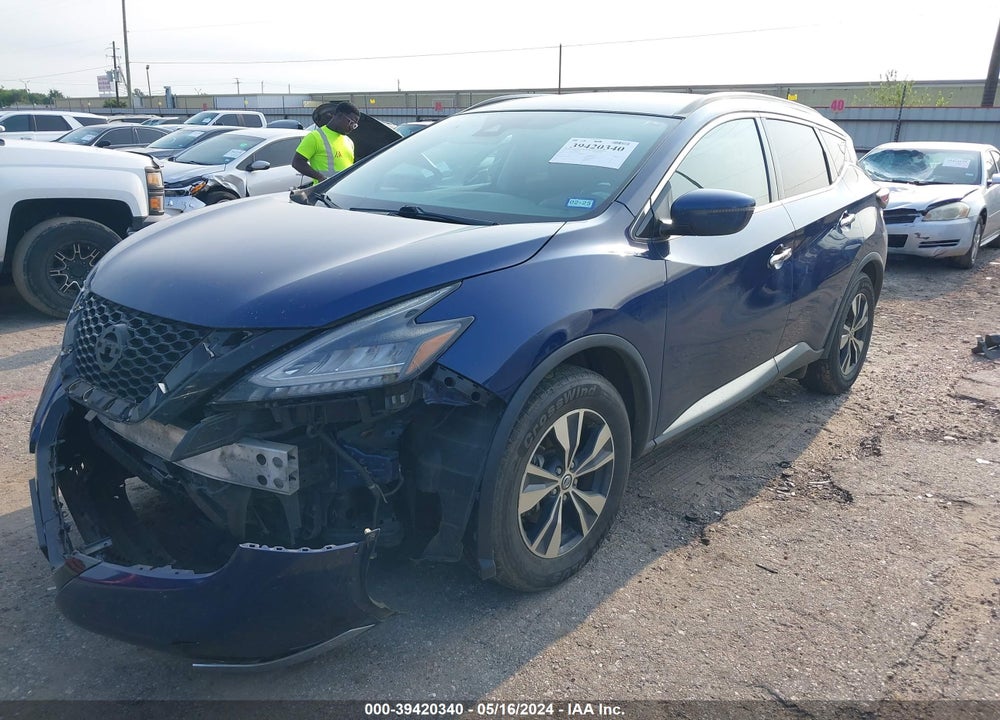 2020 NISSAN MURANO SV FWD VIN: 5N1AZ2BJ6LN105995