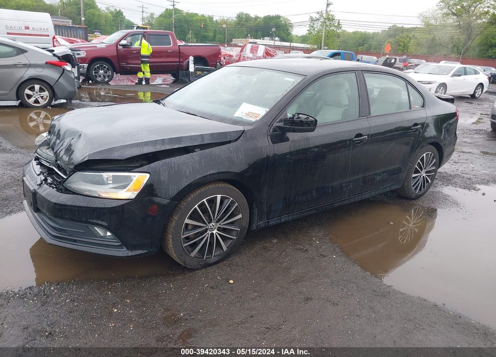 2016 VOLKSWAGEN JETTA 1.8T SPORT VIN: 3VWD17AJ6GM292983
