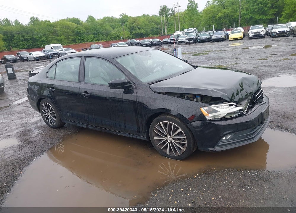 2016 VOLKSWAGEN JETTA 1.8T SPORT VIN: 3VWD17AJ6GM292983