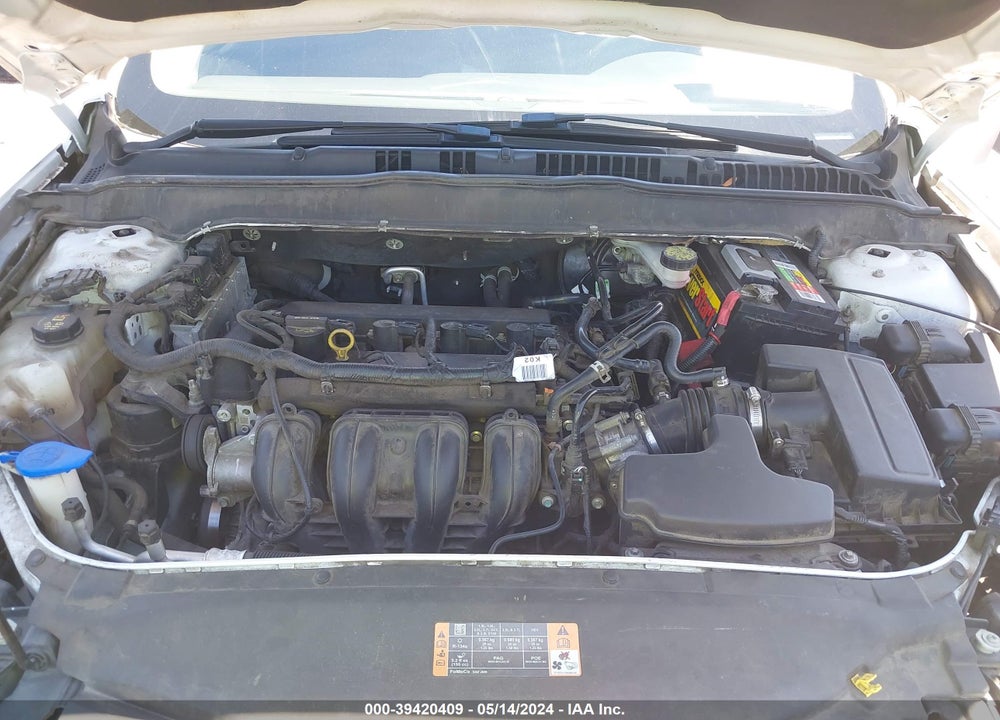 2014 FORD FUSION SE VIN: 3FA6P0H71ER376887