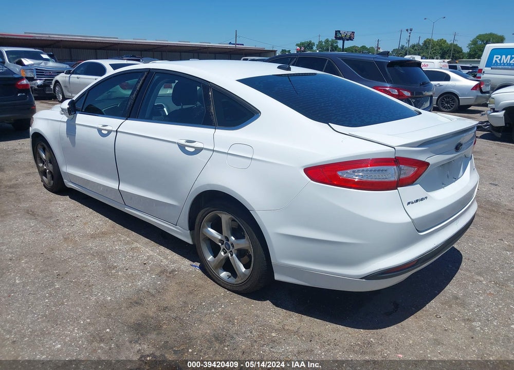 2014 FORD FUSION SE VIN: 3FA6P0H71ER376887
