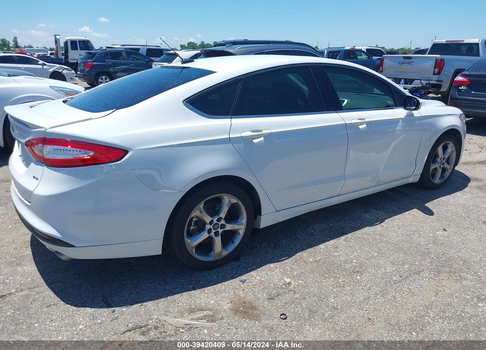 2014 FORD FUSION SE VIN: 3FA6P0H71ER376887