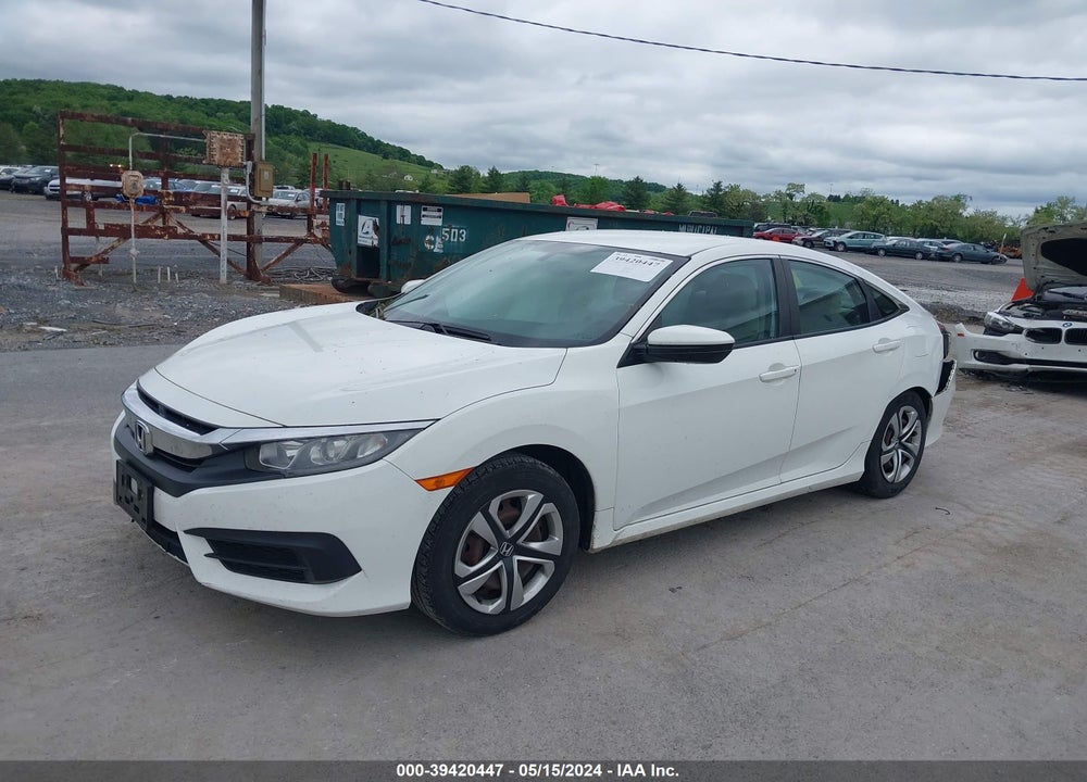 2016 HONDA CIVIC VIN: 2HGFC2F51GH559063