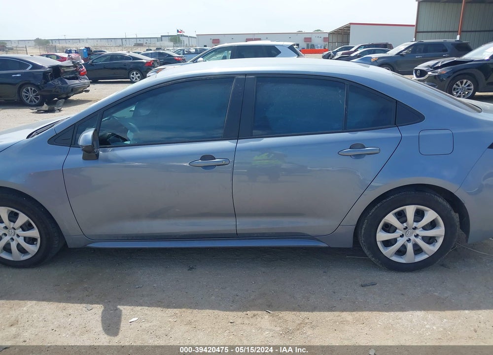 2022 TOYOTA COROLLA LE VIN: 5YFEPMAE5NP279865