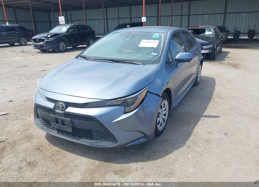 2022 TOYOTA COROLLA LE VIN: 5YFEPMAE5NP279865
