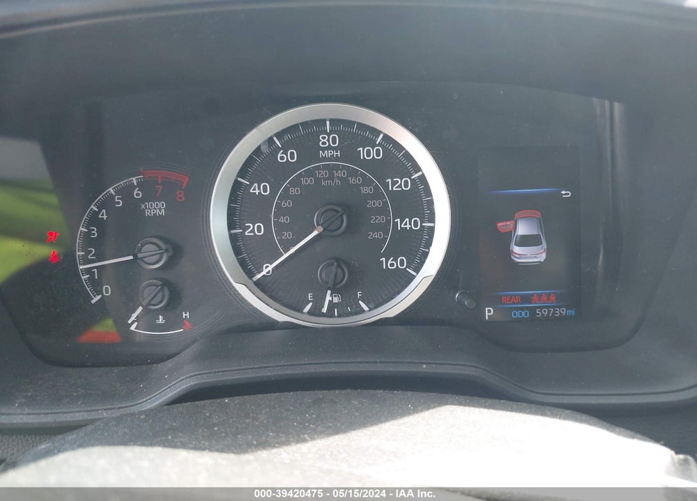 2022 TOYOTA COROLLA LE VIN: 5YFEPMAE5NP279865