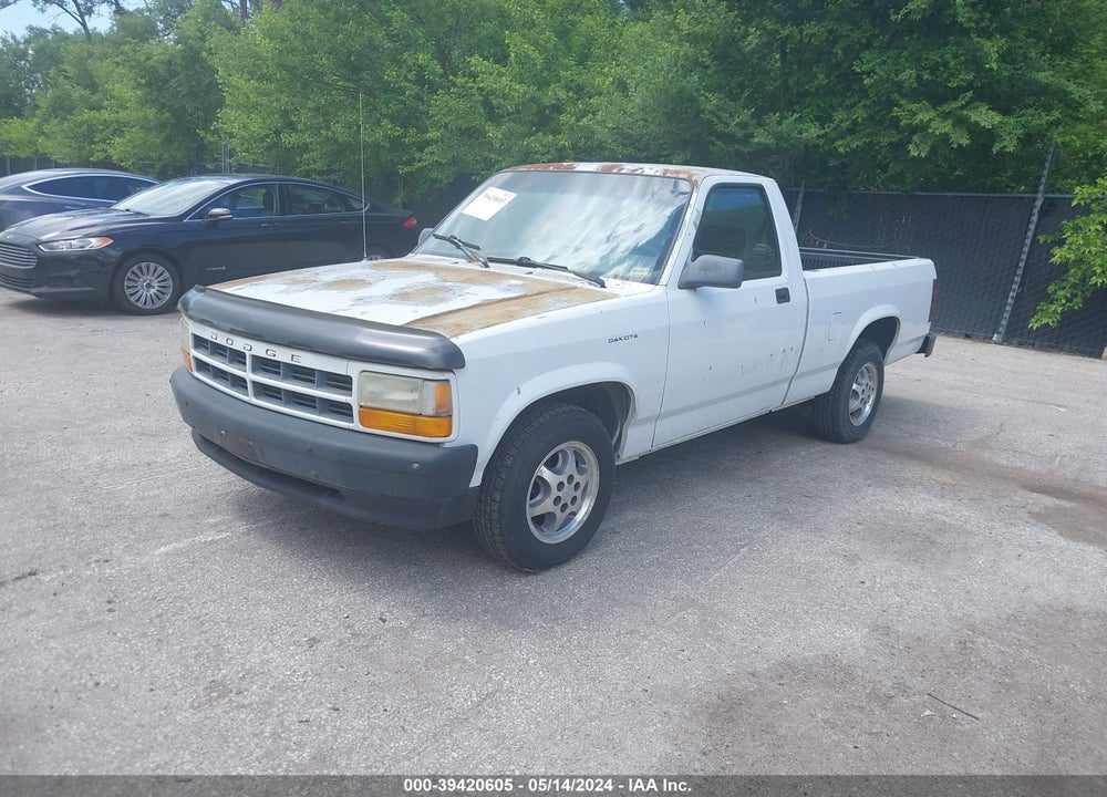 1996 DODGE DAKOTA VIN: 1B7FL26P8TS652858