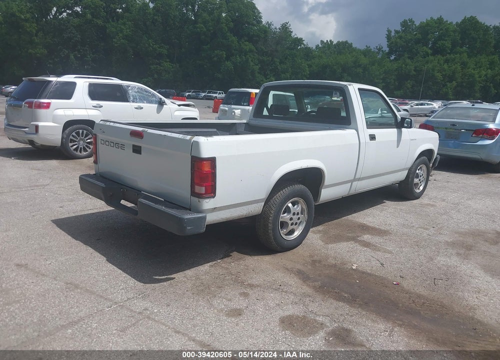 1996 DODGE DAKOTA VIN: 1B7FL26P8TS652858