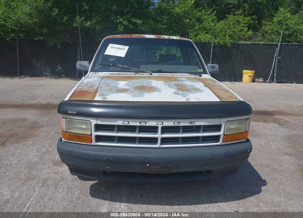 1996 DODGE DAKOTA VIN: 1B7FL26P8TS652858