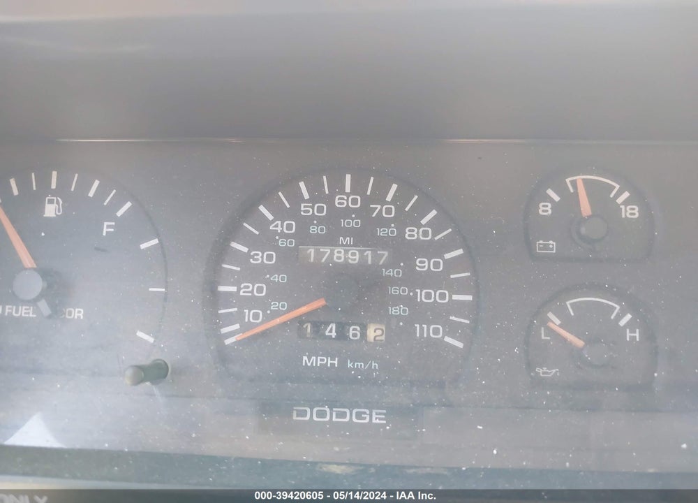 1996 DODGE DAKOTA VIN: 1B7FL26P8TS652858