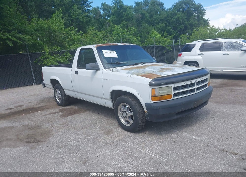 1996 DODGE DAKOTA VIN: 1B7FL26P8TS652858