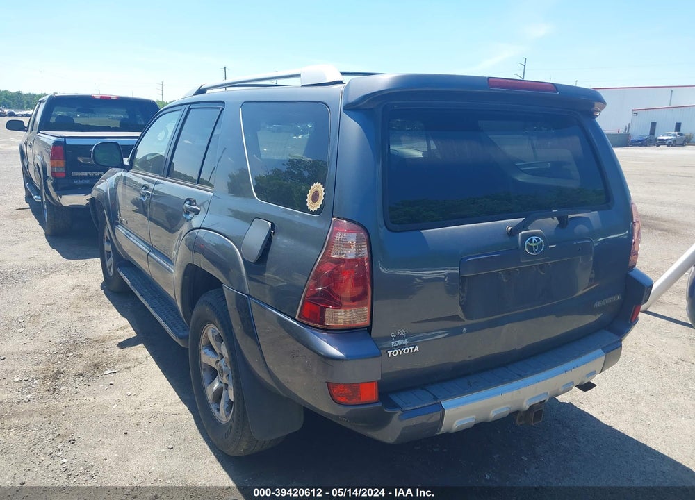 2004 TOYOTA 4RUNNER SR5 SPORT V6 VIN: JTEBU14R240025916