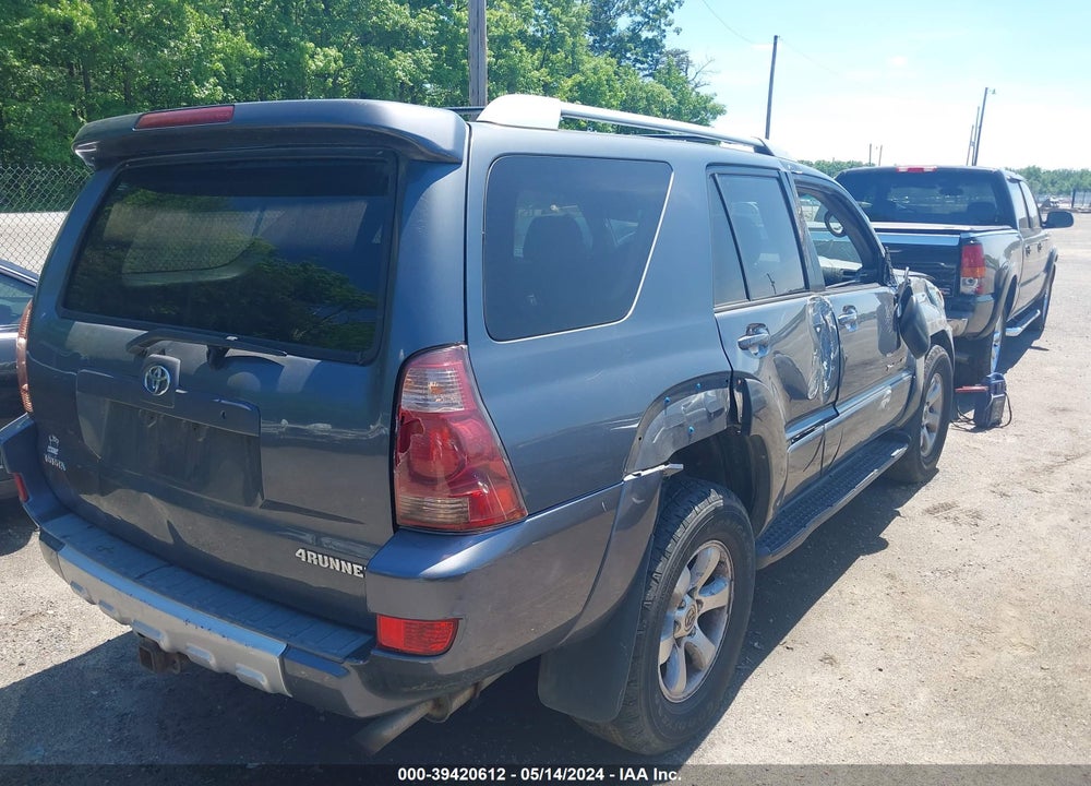 2004 TOYOTA 4RUNNER SR5 SPORT V6 VIN: JTEBU14R240025916