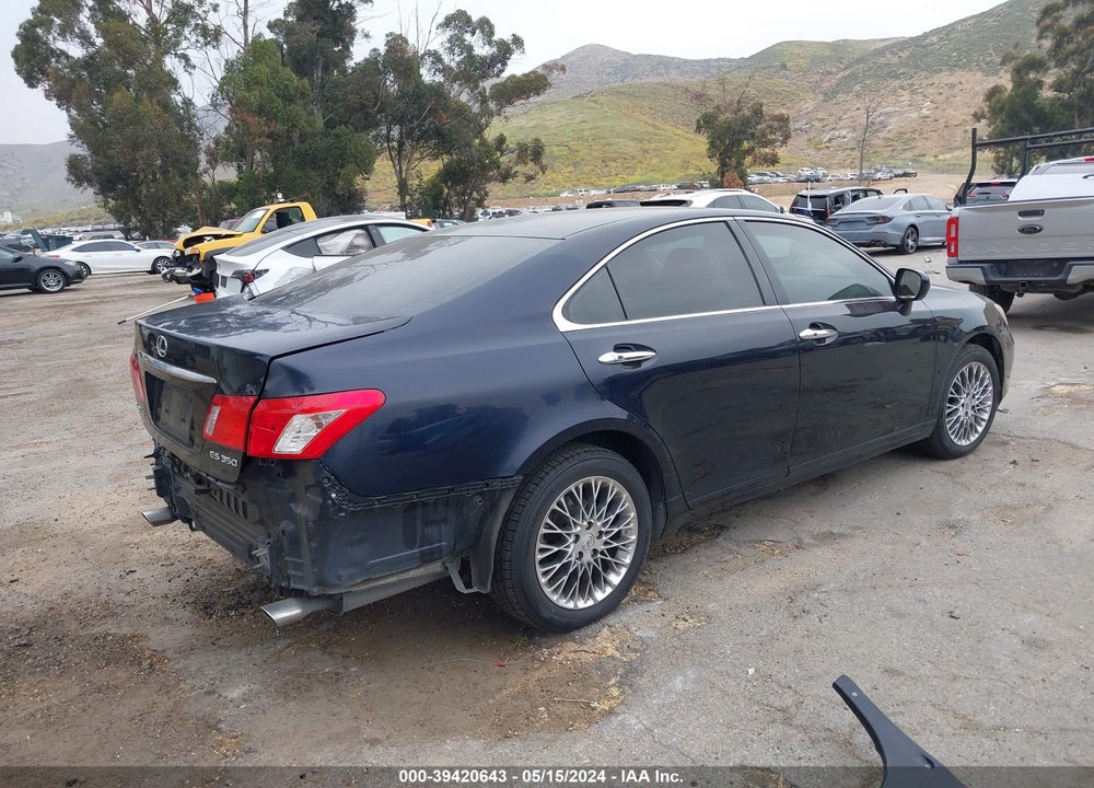 2007 LEXUS ES 350 VIN: JTHBJ46GX72074508