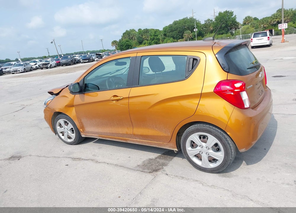 2020 CHEVROLET SPARK VIN: KL8CB6SAXLC473657