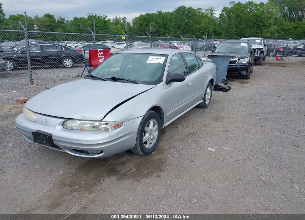 2004 OLDSMOBILE ALERO GL1 VIN: 1G3NL52E54C167364