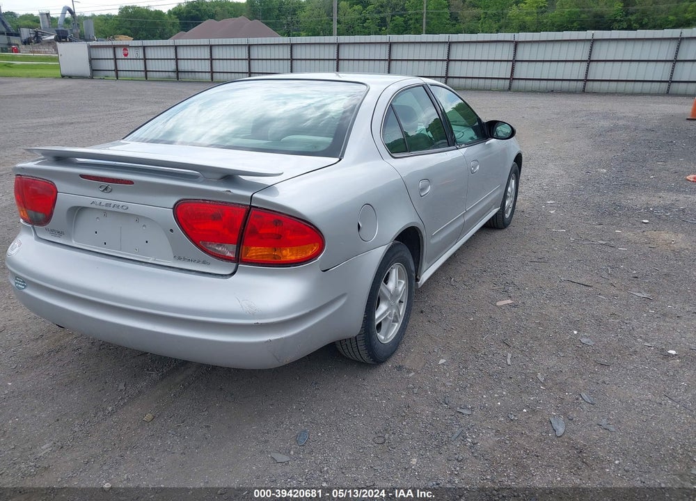 2004 OLDSMOBILE ALERO GL1 VIN: 1G3NL52E54C167364