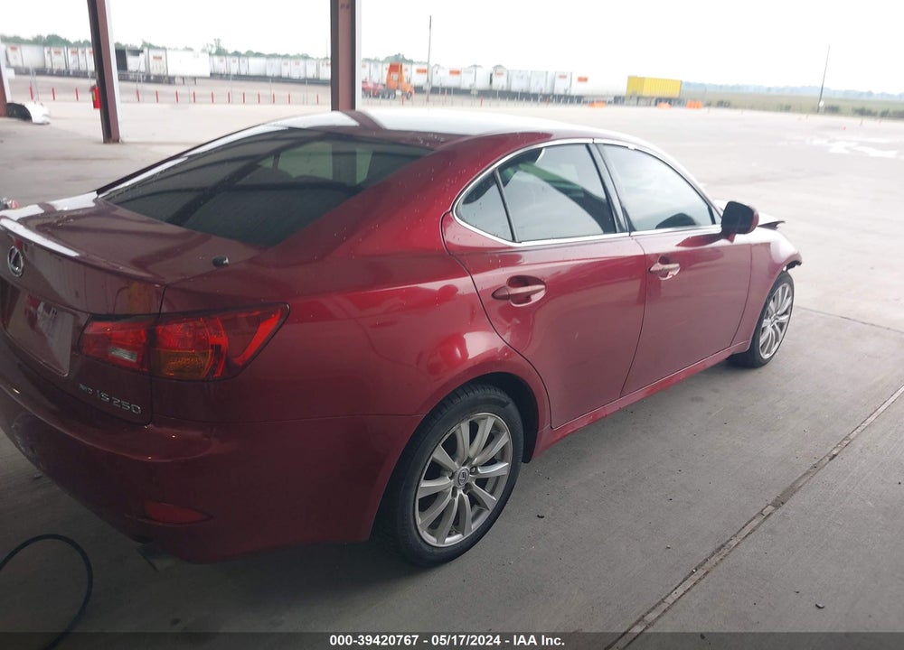 2006 LEXUS IS 250 VIN: JTHCK262462003913