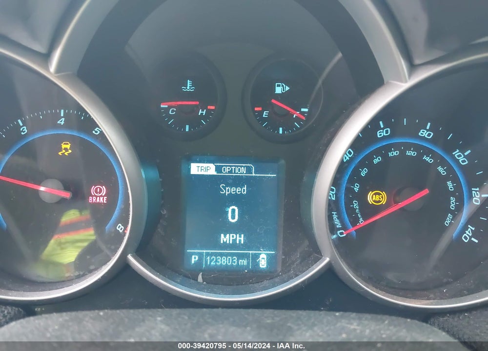 2013 CHEVROLET CRUZE 1LT AUTO VIN: 1G1PC5SB7D7150761