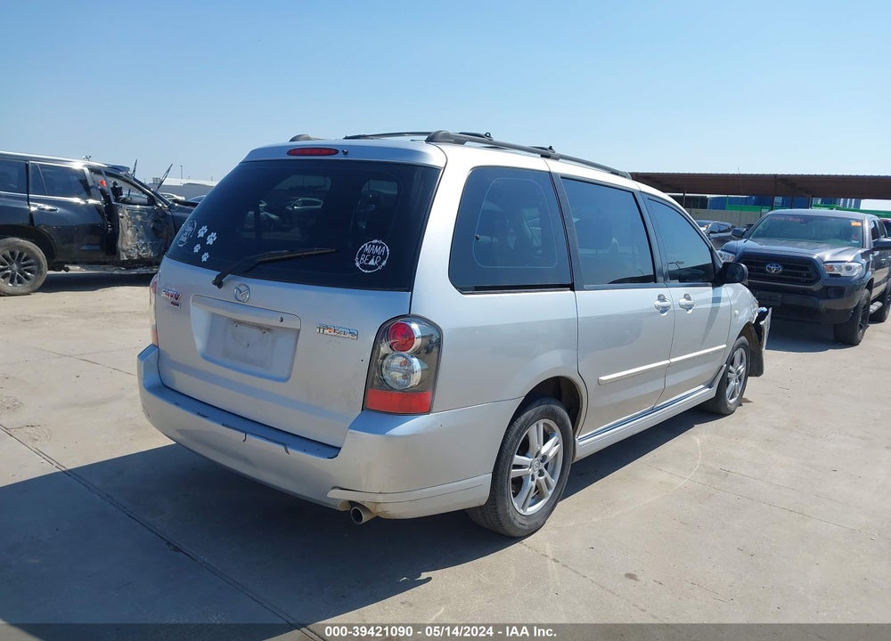 2004 MAZDA MPV LX VIN: JM3LW28A640516123