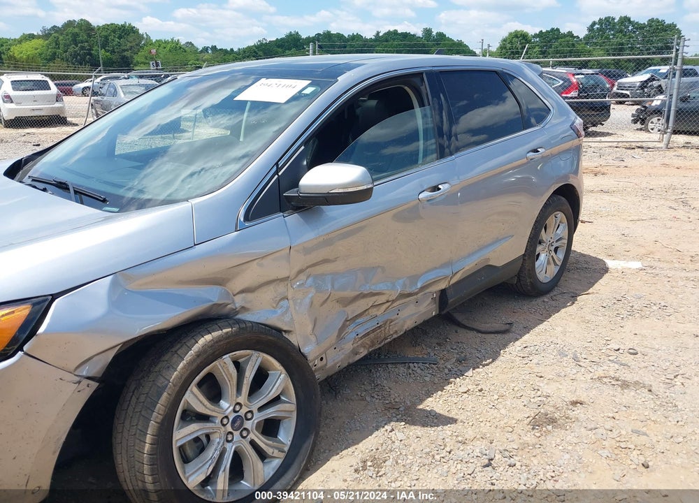 2020 FORD EDGE TITANIUM VIN: 2FMPK4K92LBB29612