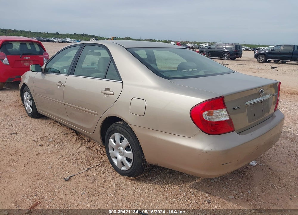 2003 TOYOTA CAMRY LE VIN: 4T1BE32K53U750142